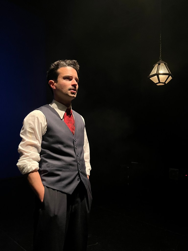 Répétition de la pièce Dr Jekyll et Mr Hyde au théâtre à Paris en octobre 2025